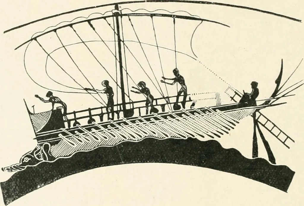 An illustration from A guide to the exhibition illustrating Greek and Roman life, 1920, leaf 46