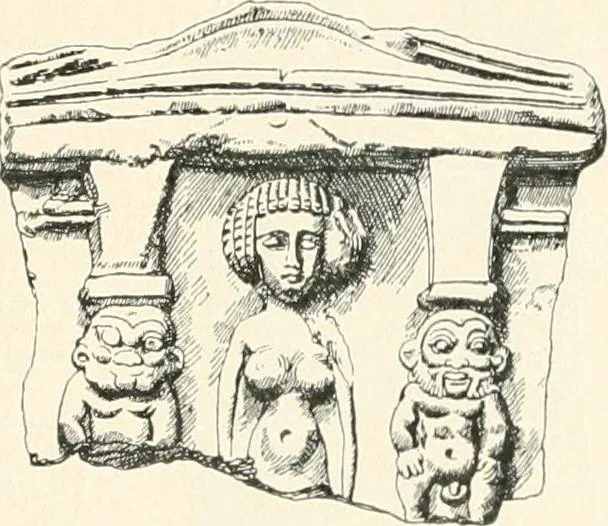An illustration from A guide to the exhibition illustrating Greek and Roman life, 1920, leaf 55