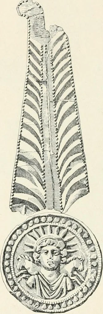 An illustration from A guide to the exhibition illustrating Greek and Roman life, 1920, leaf 66