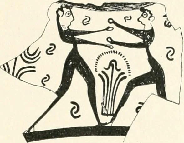 An illustration from A guide to the exhibition illustrating Greek and Roman life, 1920, leaf 71