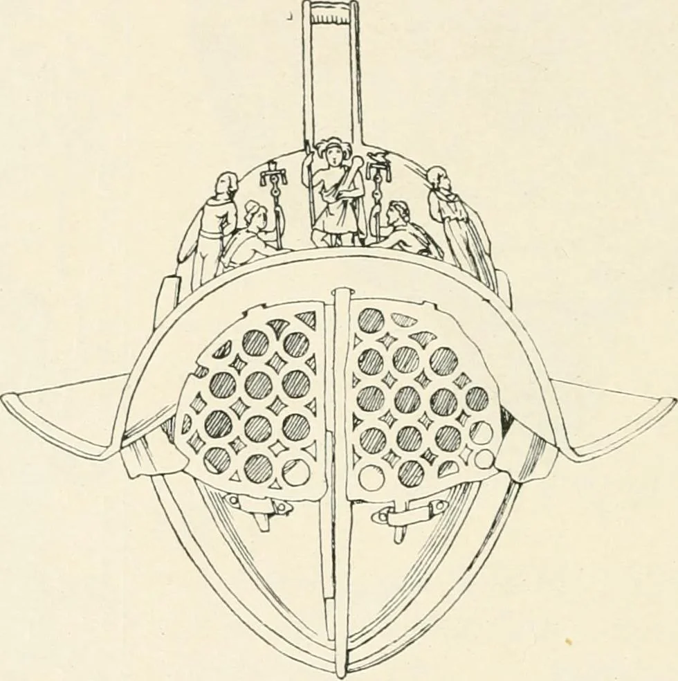 An illustration from A guide to the exhibition illustrating Greek and Roman life, 1920, leaf 80