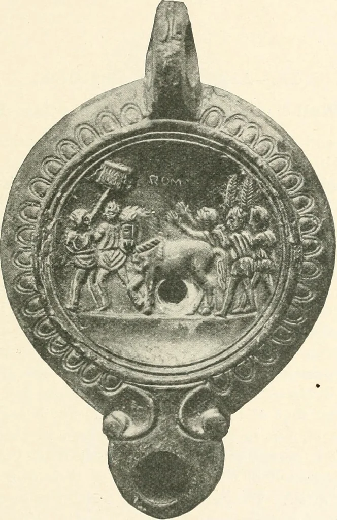 An illustration from A guide to the exhibition illustrating Greek and Roman life, 1920, leaf 85