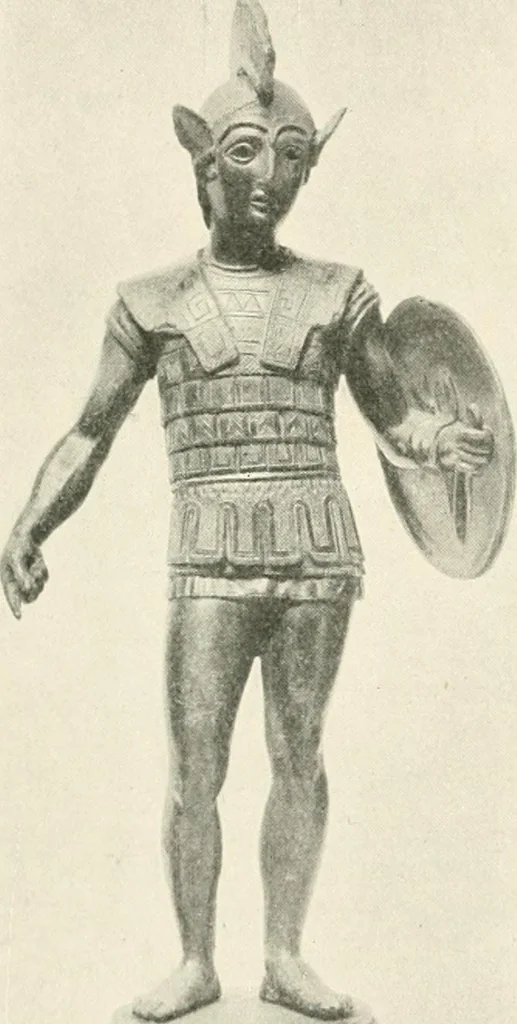 An illustration from A guide to the exhibition illustrating Greek and Roman life, 1920, leaf 97