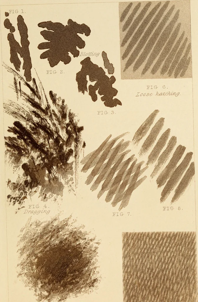 An illustration from A guide to figure painting in water-colours : with illustrations and brushwork, 1880, leaf 37