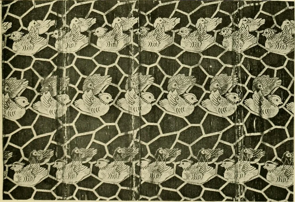 An illustration from Guide to the Japanese textiles, 1919, leaf 83