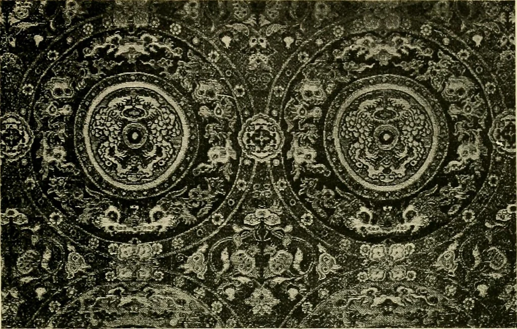An illustration from Guide to the Japanese textiles, 1919, leaf 85
