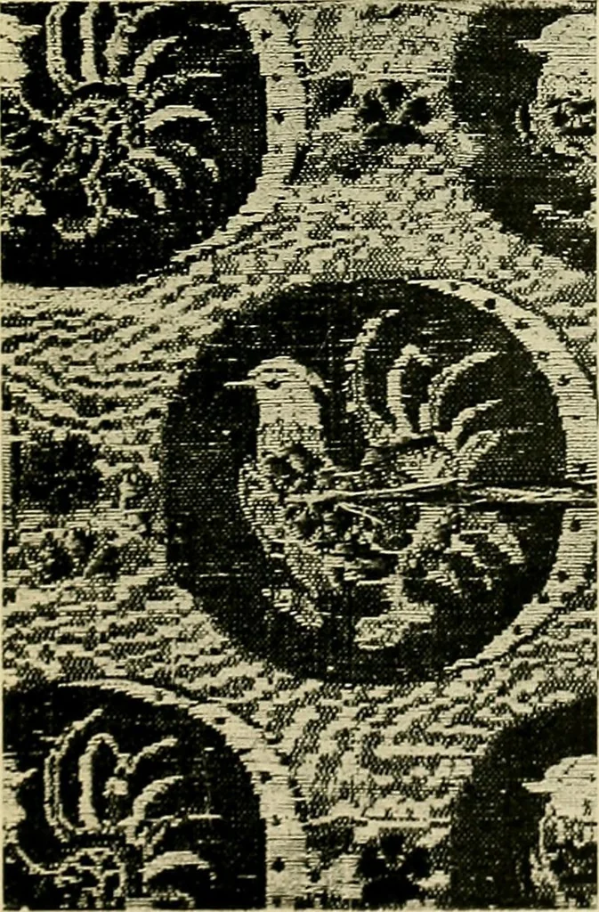 An illustration from Guide to the Japanese textiles, 1919, leaf 85