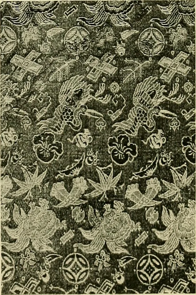 An illustration from Guide to the Japanese textiles, 1919, leaf 85