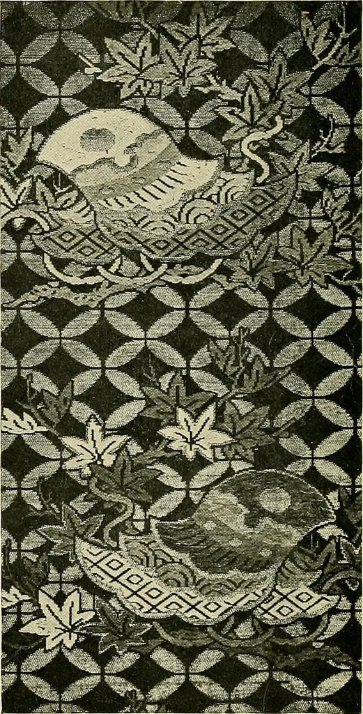 An illustration from Guide to the Japanese textiles, 1919, leaf 86
