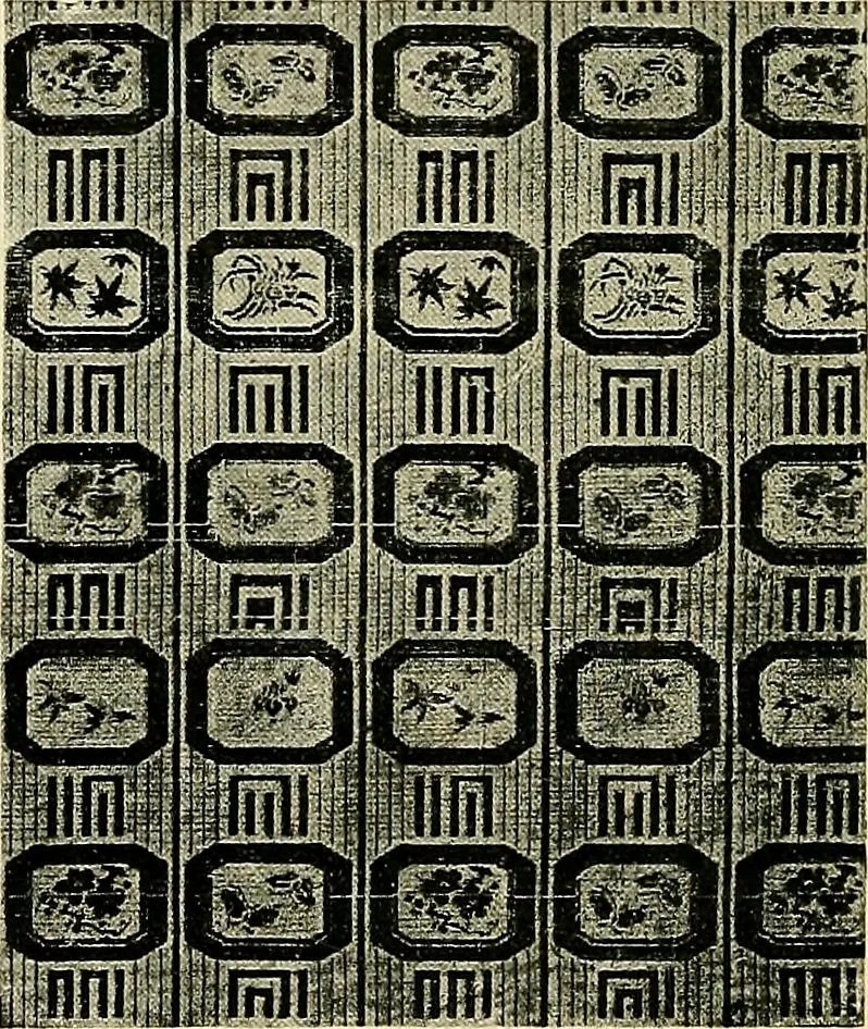 An illustration from Guide to the Japanese textiles, 1919, leaf 88
