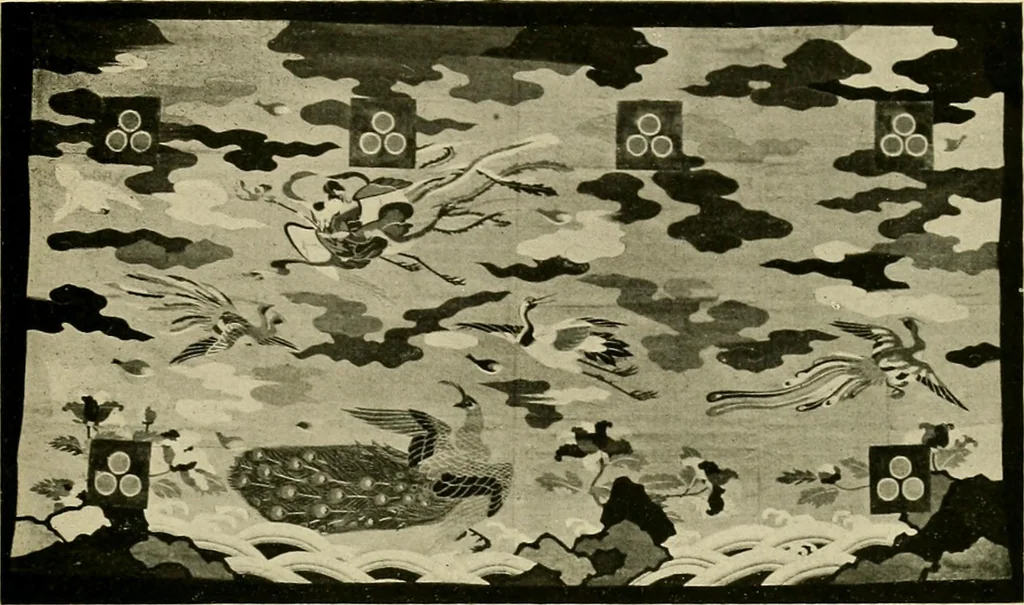 An illustration from Guide to the Japanese textiles, 1919, leaf 93