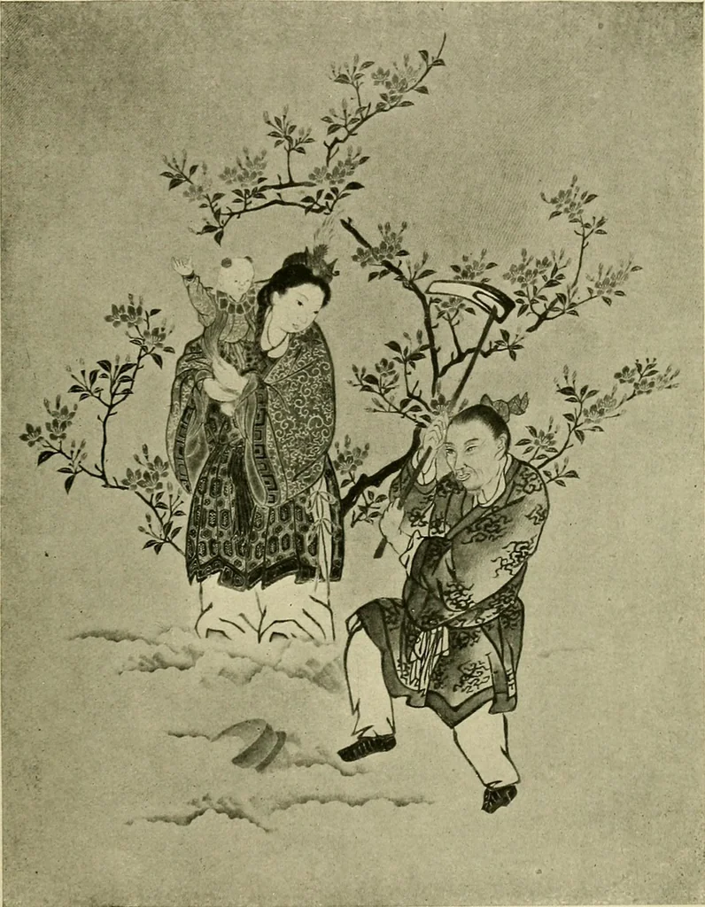 An illustration from Guide to the Japanese textiles, 1919, leaf 95
