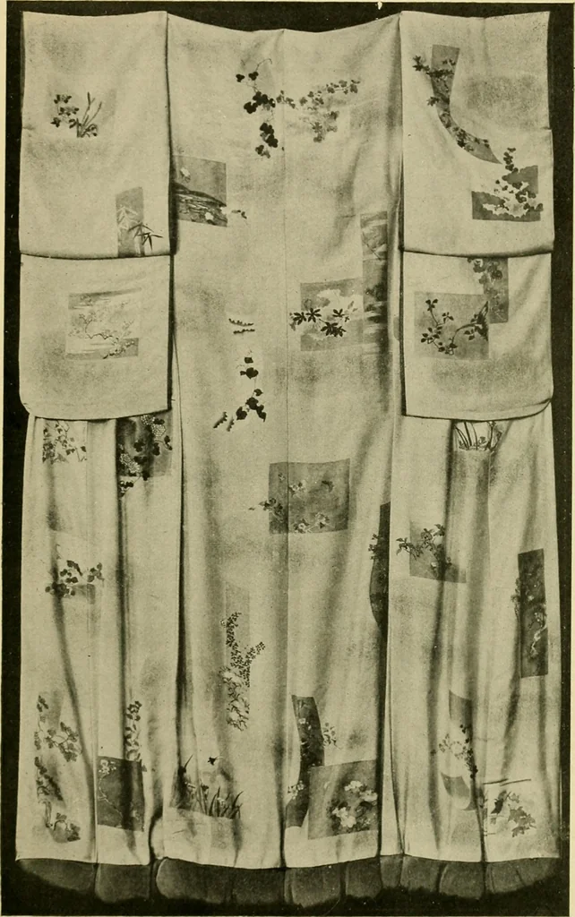An illustration from Guide to the Japanese textiles, 1919, leaf 97