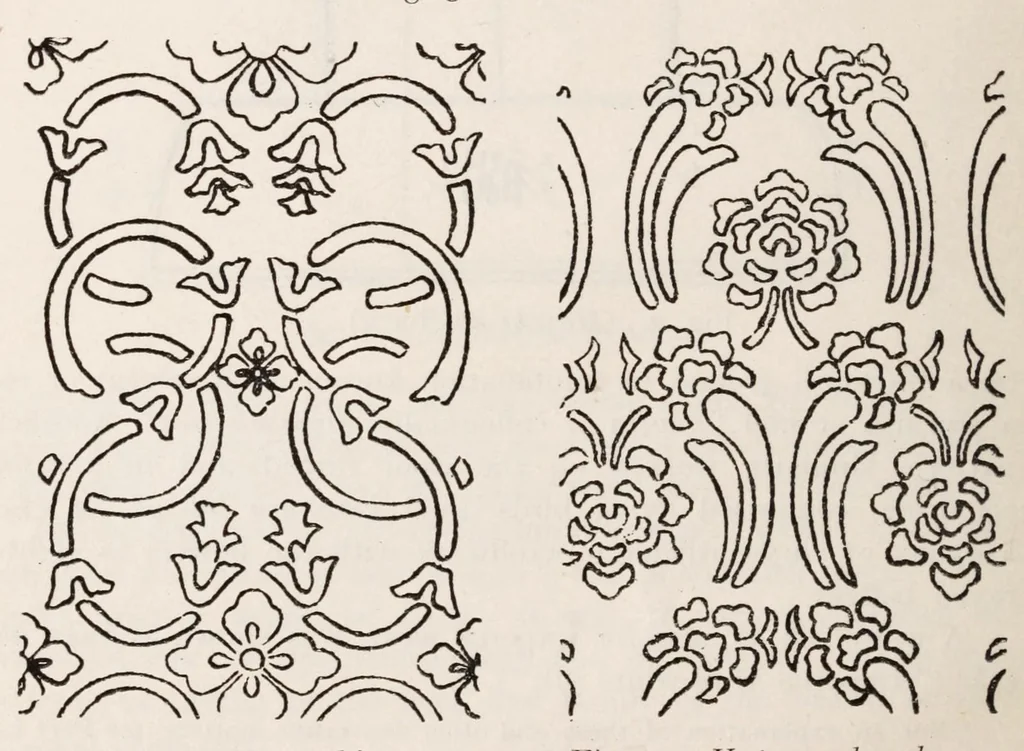 An illustration from Guide to the Japanese textiles, 1919, leaf 40