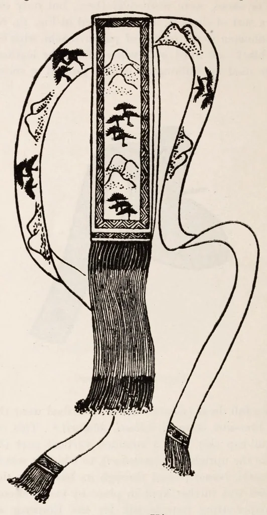 An illustration from Guide to the Japanese textiles, 1919, leaf 50