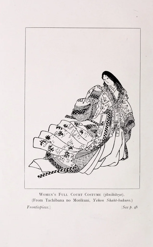 An illustration from Guide to the Japanese textiles, 1919, leaf 8