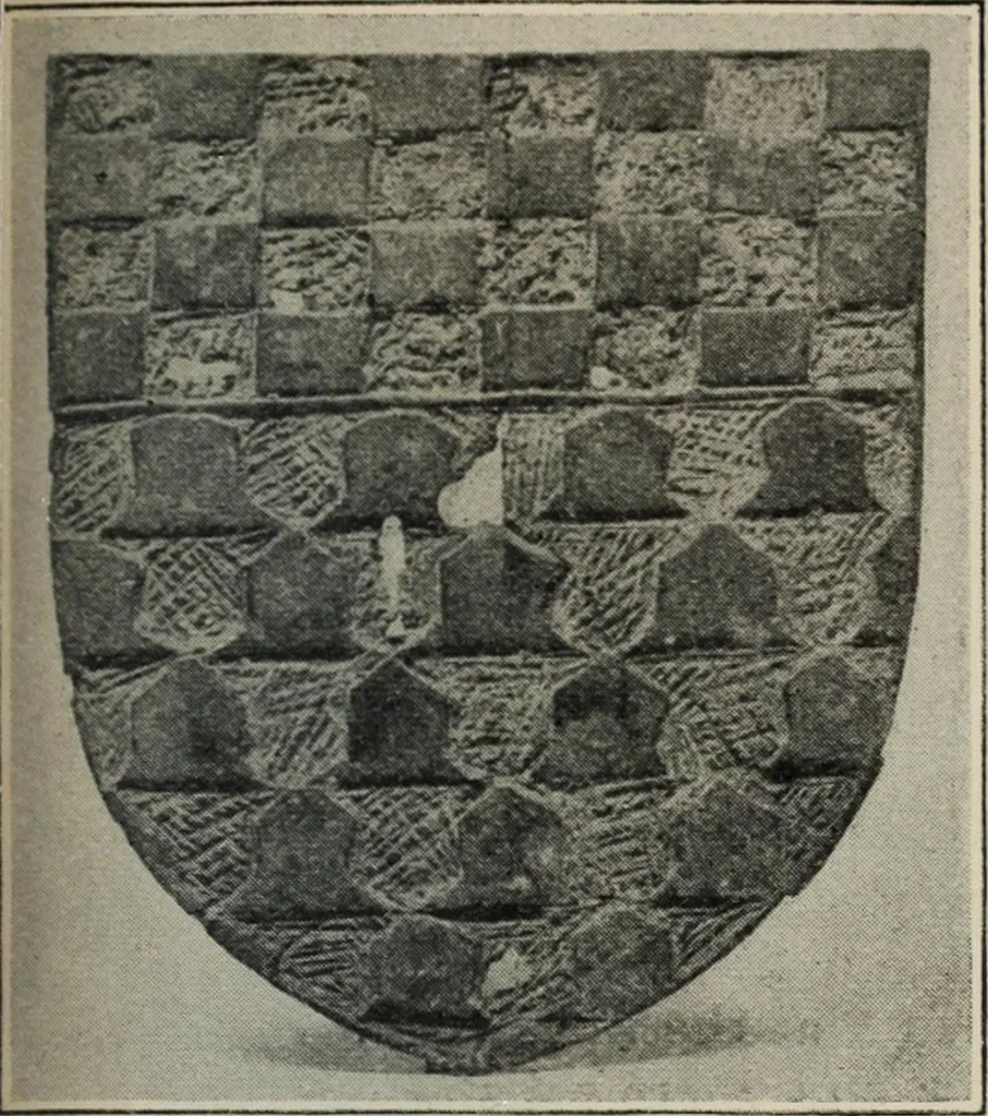 An illustration from A guide to the Mediaeval Room and to the specimens of mediaeval and later times in the gold ornament room : with fourteen plates and a hundred and ninety-four illustrations, 1907, leaf 106
