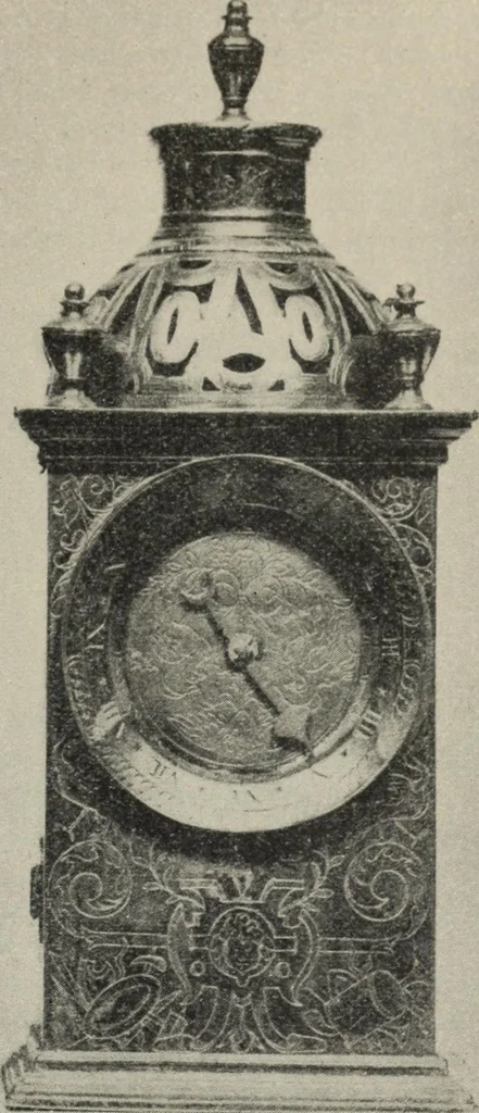 An illustration from A guide to the Mediaeval Room and to the specimens of mediaeval and later times in the gold ornament room : with fourteen plates and a hundred and ninety-four illustrations, 1907, leaf 116