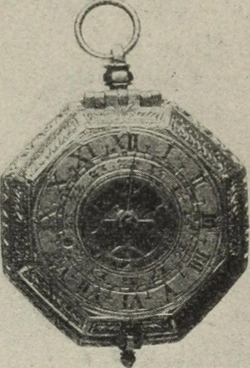 An illustration from A guide to the Mediaeval Room and to the specimens of mediaeval and later times in the gold ornament room : with fourteen plates and a hundred and ninety-four illustrations, 1907, leaf 118
