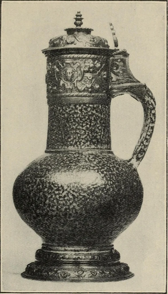 An illustration from A guide to the Mediaeval Room and to the specimens of mediaeval and later times in the gold ornament room : with fourteen plates and a hundred and ninety-four illustrations, 1907, leaf 134