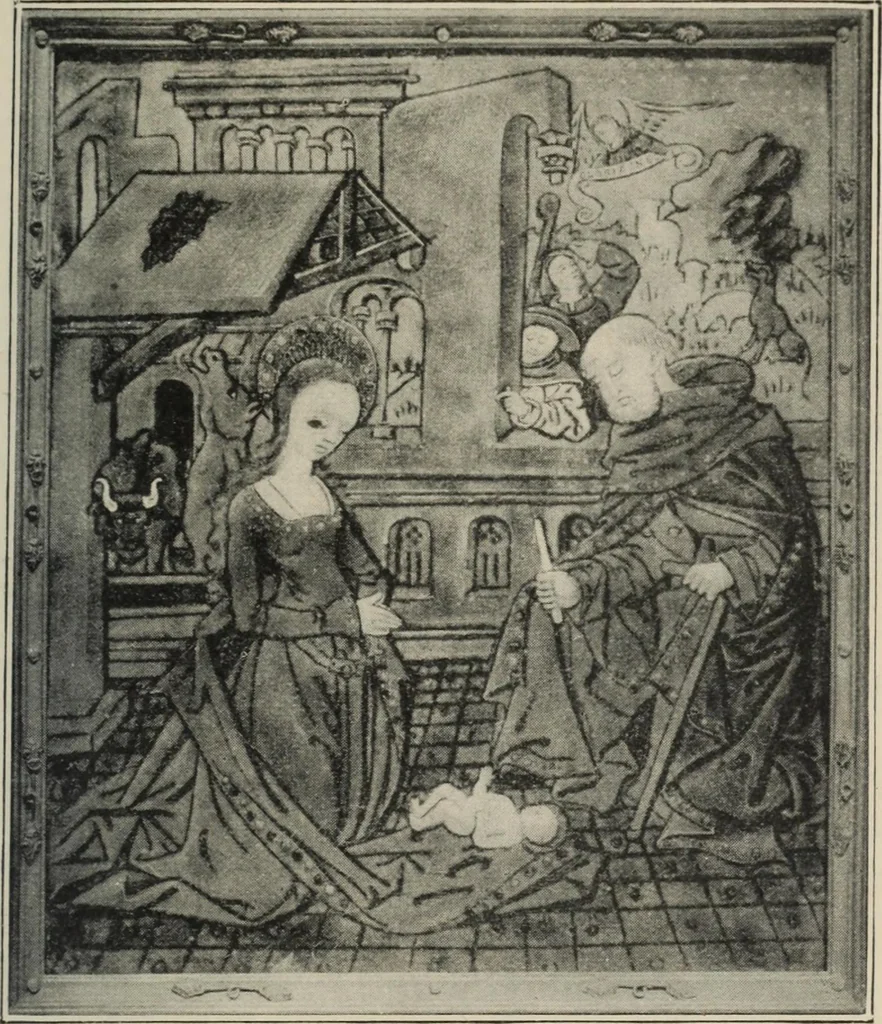 An illustration from A guide to the Mediaeval Room and to the specimens of mediaeval and later times in the gold ornament room : with fourteen plates and a hundred and ninety-four illustrations, 1907, leaf 162
