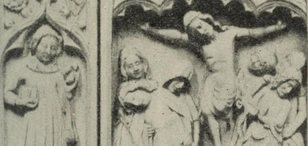 An illustration from A guide to the Mediaeval Room and to the specimens of mediaeval and later times in the gold ornament room : with fourteen plates and a hundred and ninety-four illustrations, 1907, leaf 200