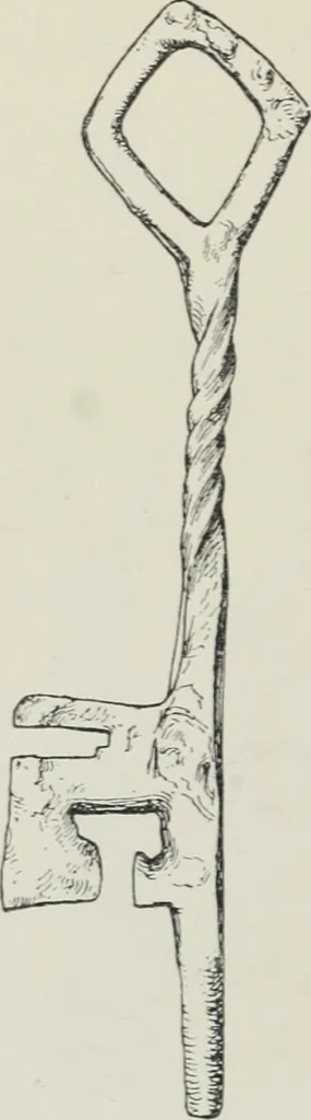 An illustration from A guide to the Mediaeval Room and to the specimens of mediaeval and later times in the gold ornament room : with fourteen plates and a hundred and ninety-four illustrations, 1907, leaf 223