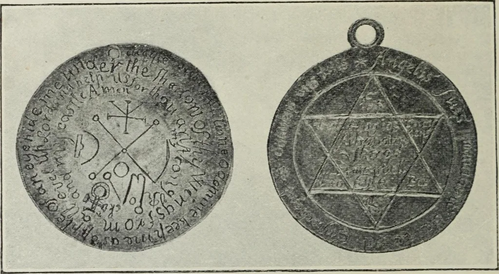 An illustration from A guide to the Mediaeval Room and to the specimens of mediaeval and later times in the gold ornament room : with fourteen plates and a hundred and ninety-four illustrations, 1907, leaf 227