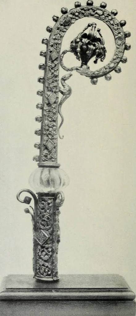 An illustration from A guide to the Mediaeval Room and to the specimens of mediaeval and later times in the gold ornament room : with fourteen plates and a hundred and ninety-four illustrations, 1907, leaf 241