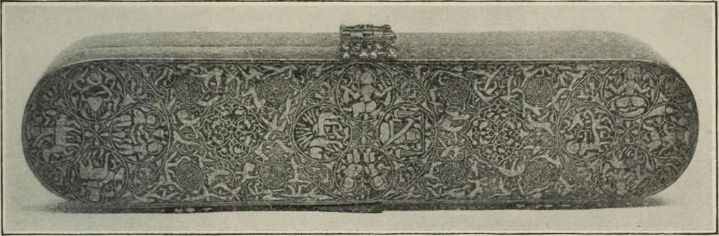 An illustration from A guide to the Mediaeval Room and to the specimens of mediaeval and later times in the gold ornament room : with fourteen plates and a hundred and ninety-four illustrations, 1907, leaf 262