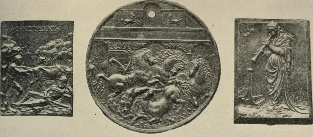 An illustration from A guide to the Mediaeval Room and to the specimens of mediaeval and later times in the gold ornament room : with fourteen plates and a hundred and ninety-four illustrations, 1907, leaf 274