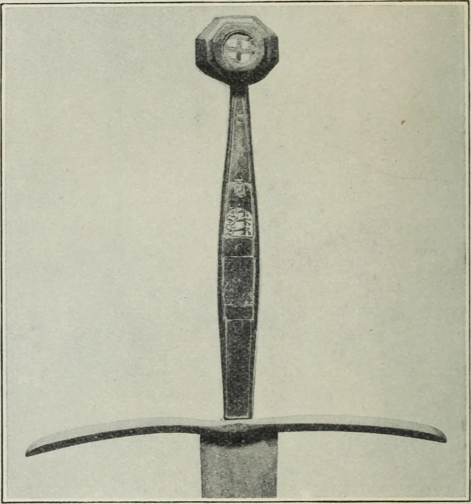 An illustration from A guide to the Mediaeval Room and to the specimens of mediaeval and later times in the gold ornament room : with fourteen plates and a hundred and ninety-four illustrations, 1907, leaf 297