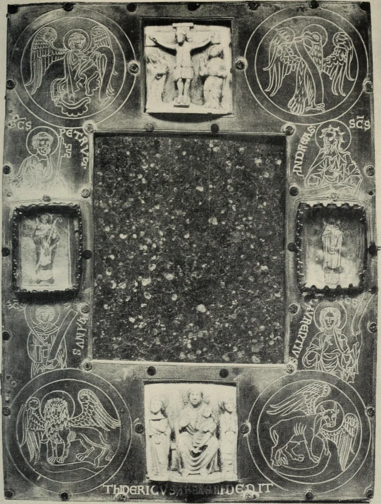 An illustration from A guide to the Mediaeval Room and to the specimens of mediaeval and later times in the gold ornament room : with fourteen plates and a hundred and ninety-four illustrations, 1907, leaf 300