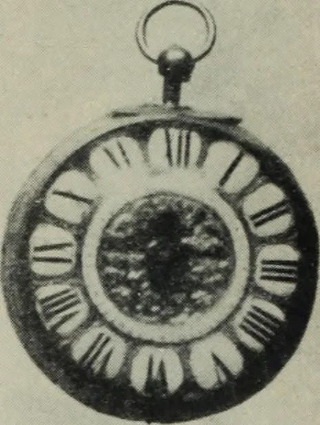 An illustration from A guide to the Mediaeval Room and to the specimens of mediaeval and later times in the gold ornament room : with fourteen plates and a hundred and ninety-four illustrations, 1907, leaf 33