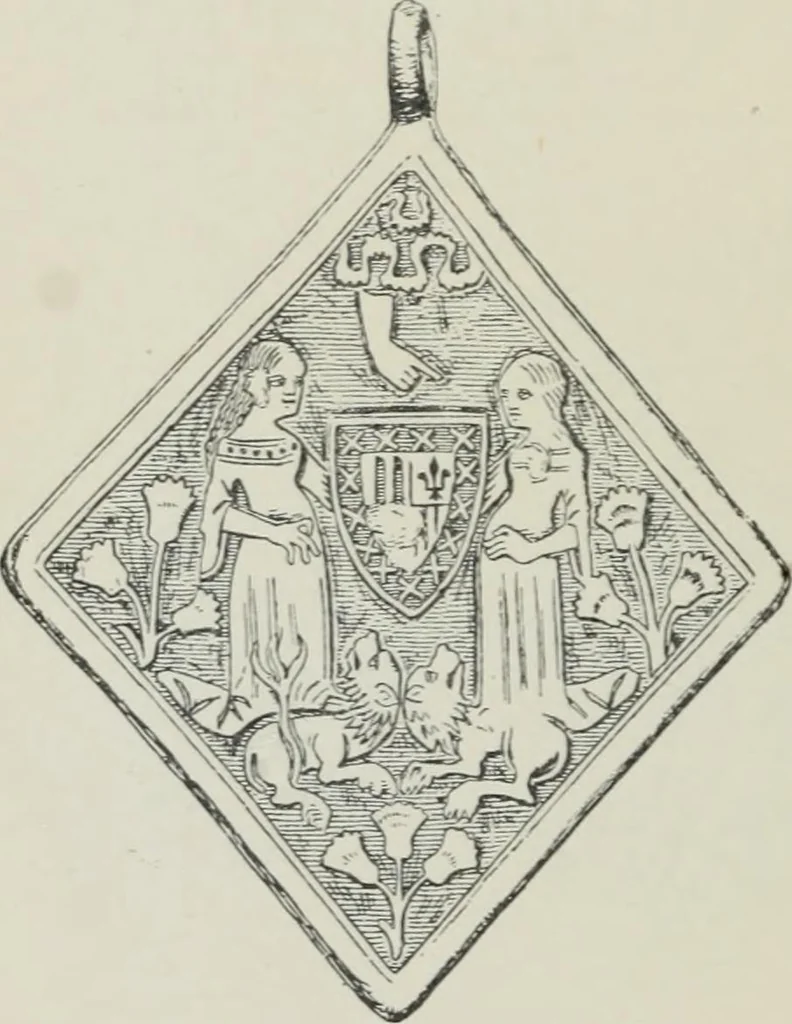 An illustration from A guide to the Mediaeval Room and to the specimens of mediaeval and later times in the gold ornament room : with fourteen plates and a hundred and ninety-four illustrations, 1907, leaf 41