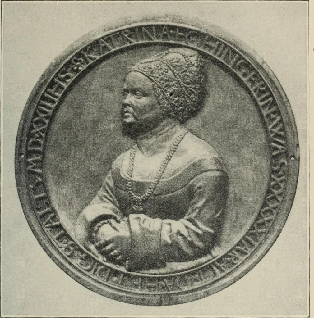 An illustration from A guide to the Mediaeval Room and to the specimens of mediaeval and later times in the gold ornament room : with fourteen plates and a hundred and ninety-four illustrations, 1907, leaf 48