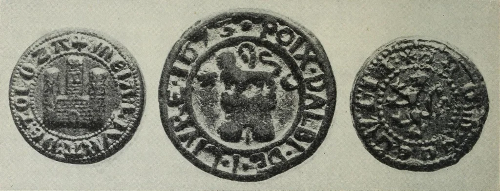 An illustration from A guide to the Mediaeval Room and to the specimens of mediaeval and later times in the gold ornament room : with fourteen plates and a hundred and ninety-four illustrations, 1907, leaf 59