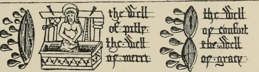 An illustration from A guide to the Mediaeval Room and to the specimens of mediaeval and later times in the gold ornament room : with fourteen plates and a hundred and ninety-four illustrations, 1907, leaf 70