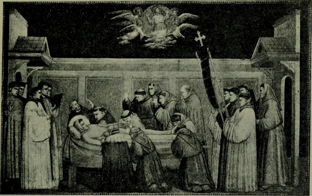 An illustration from A guide to the paintings in the churches and minor museums of Florence; a critical catalogue, with quotations from Vasari, 1908, leaf 111
