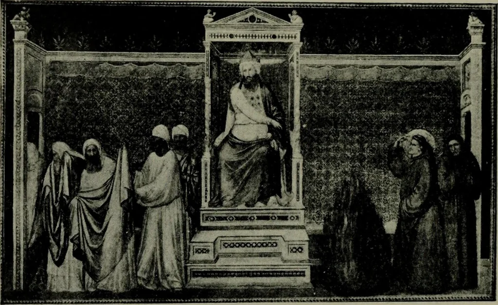 An illustration from A guide to the paintings in the churches and minor museums of Florence; a critical catalogue, with quotations from Vasari, 1908, leaf 112