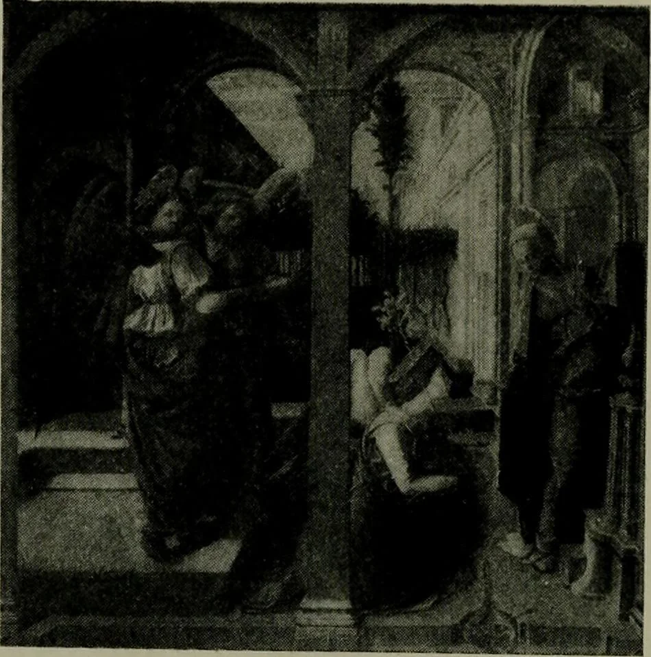 An illustration from A guide to the paintings in the churches and minor museums of Florence; a critical catalogue, with quotations from Vasari, 1908, leaf 152
