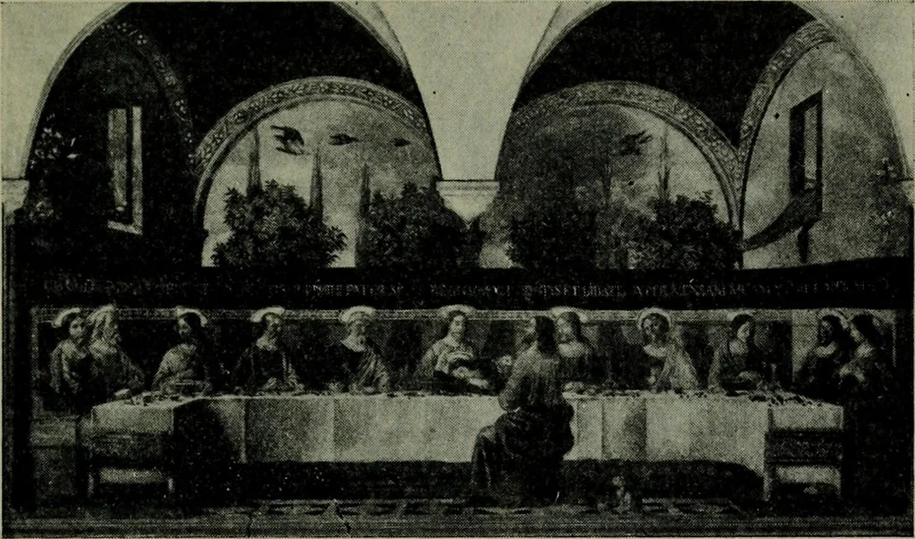 An illustration from A guide to the paintings in the churches and minor museums of Florence; a critical catalogue, with quotations from Vasari, 1908, leaf 171