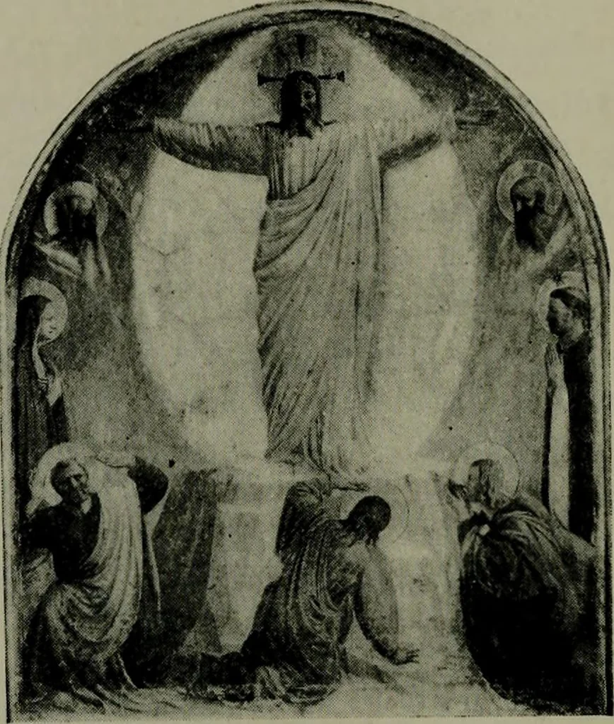 An illustration from A guide to the paintings in the churches and minor museums of Florence; a critical catalogue, with quotations from Vasari, 1908, leaf 174