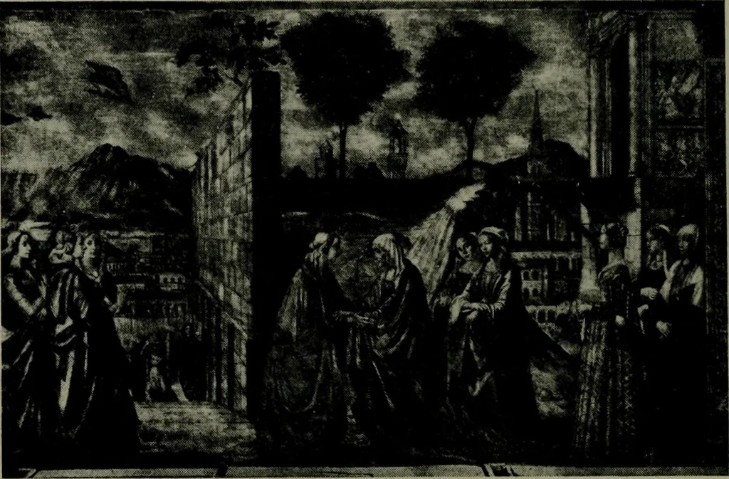 An illustration from A guide to the paintings in the churches and minor museums of Florence; a critical catalogue, with quotations from Vasari, 1908, leaf 198