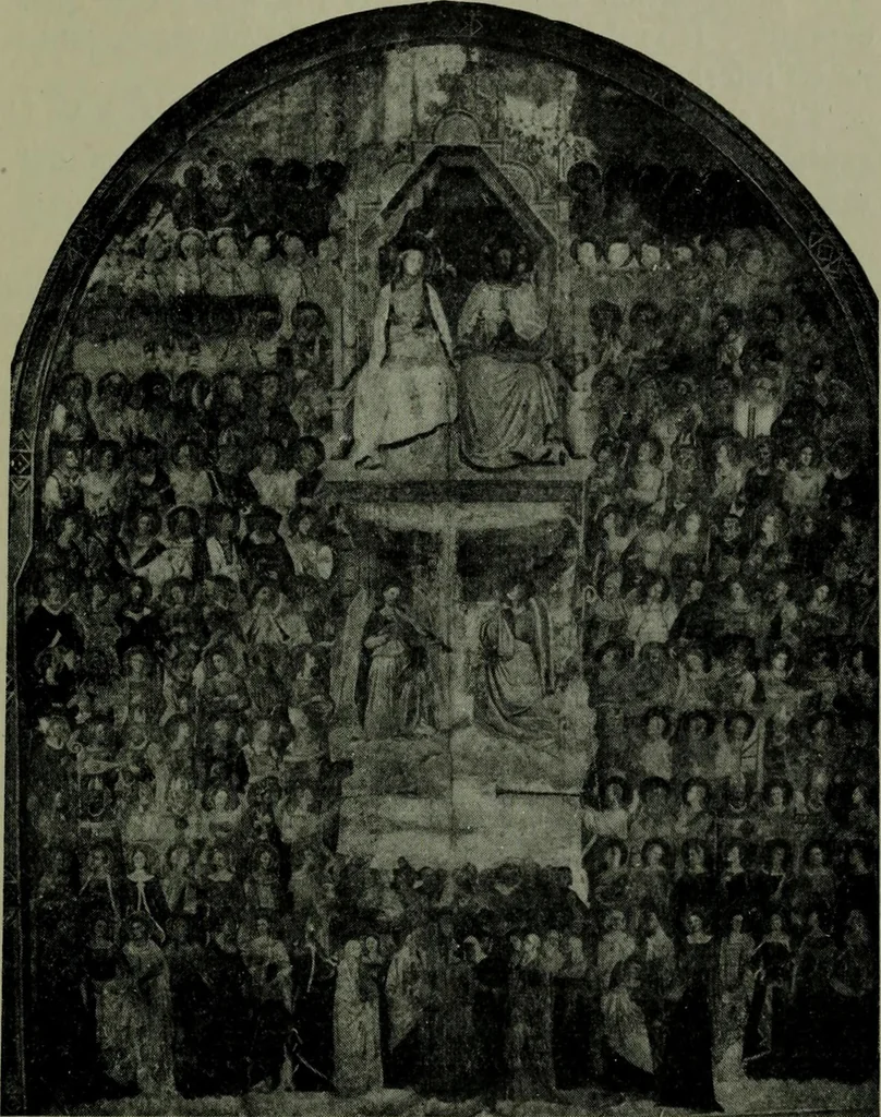 An illustration from A guide to the paintings in the churches and minor museums of Florence; a critical catalogue, with quotations from Vasari, 1908, leaf 205