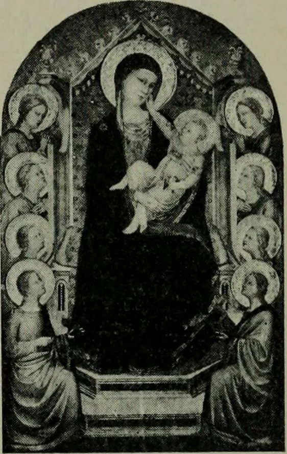 An illustration from A guide to the paintings in the churches and minor museums of Florence; a critical catalogue, with quotations from Vasari, 1908, leaf 241