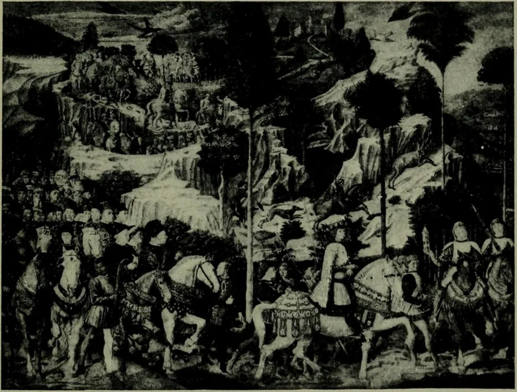 An illustration from A guide to the paintings in the churches and minor museums of Florence; a critical catalogue, with quotations from Vasari, 1908, leaf 251
