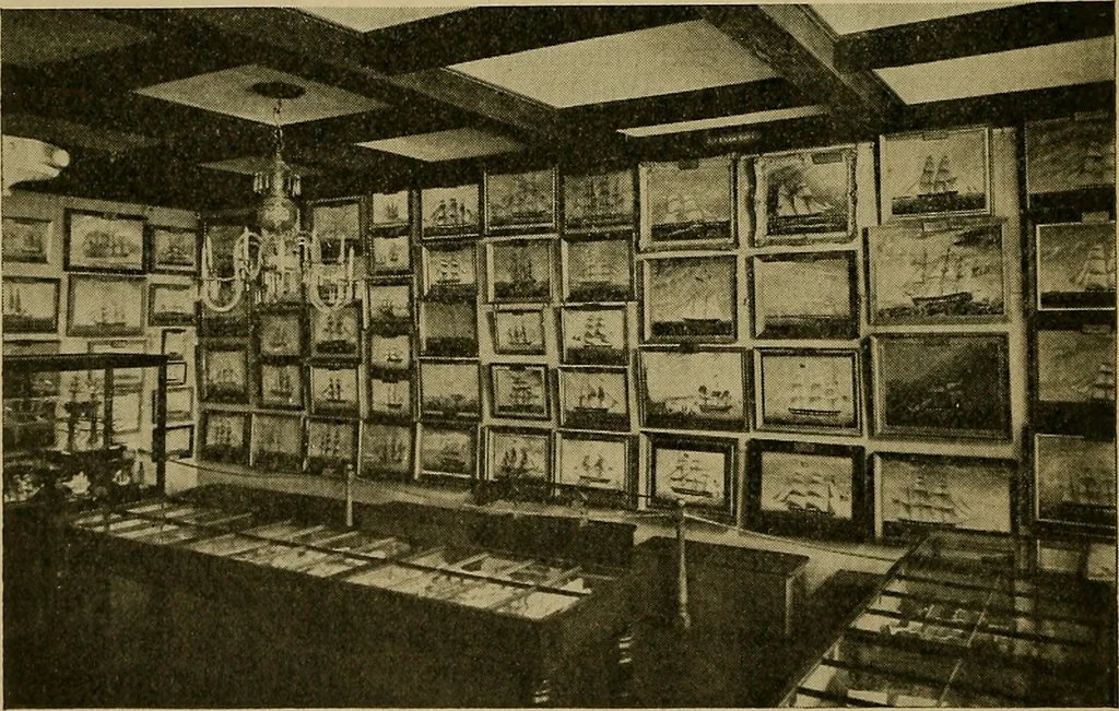 An illustration from Guide to the Peabody museum, 1916, leaf 13