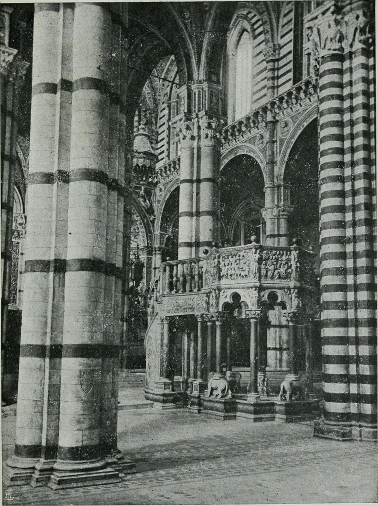 An illustration from Guide to Siena : history and art, 1905, leaf 270