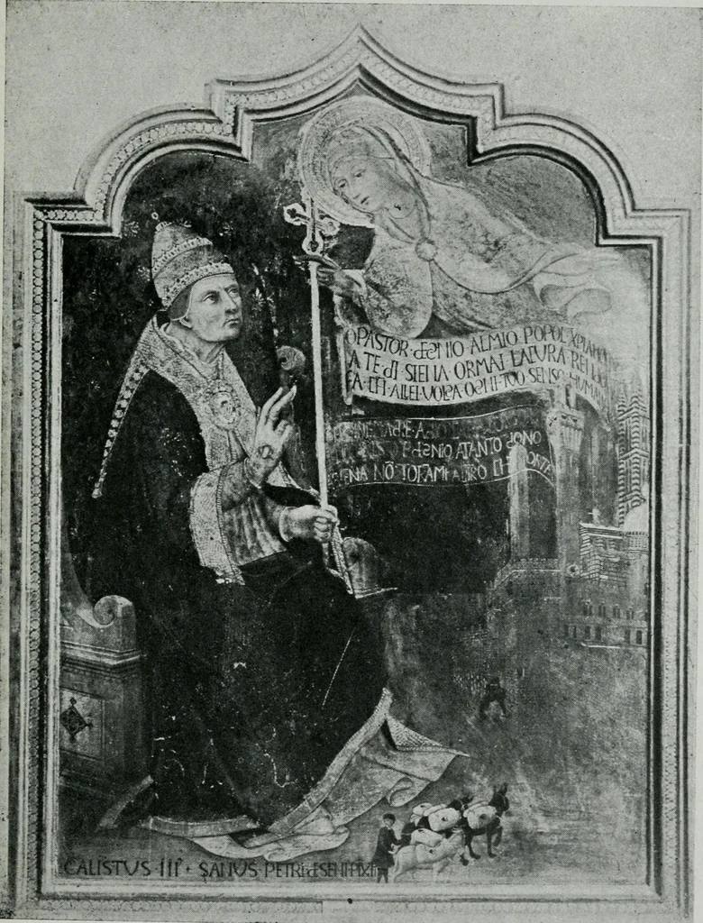 An illustration from Guide to Siena : history and art, 1905, leaf 362